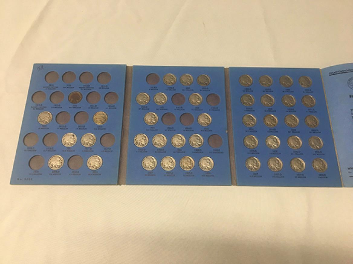 Partial Book Buffalo Nickels (43 Coins)