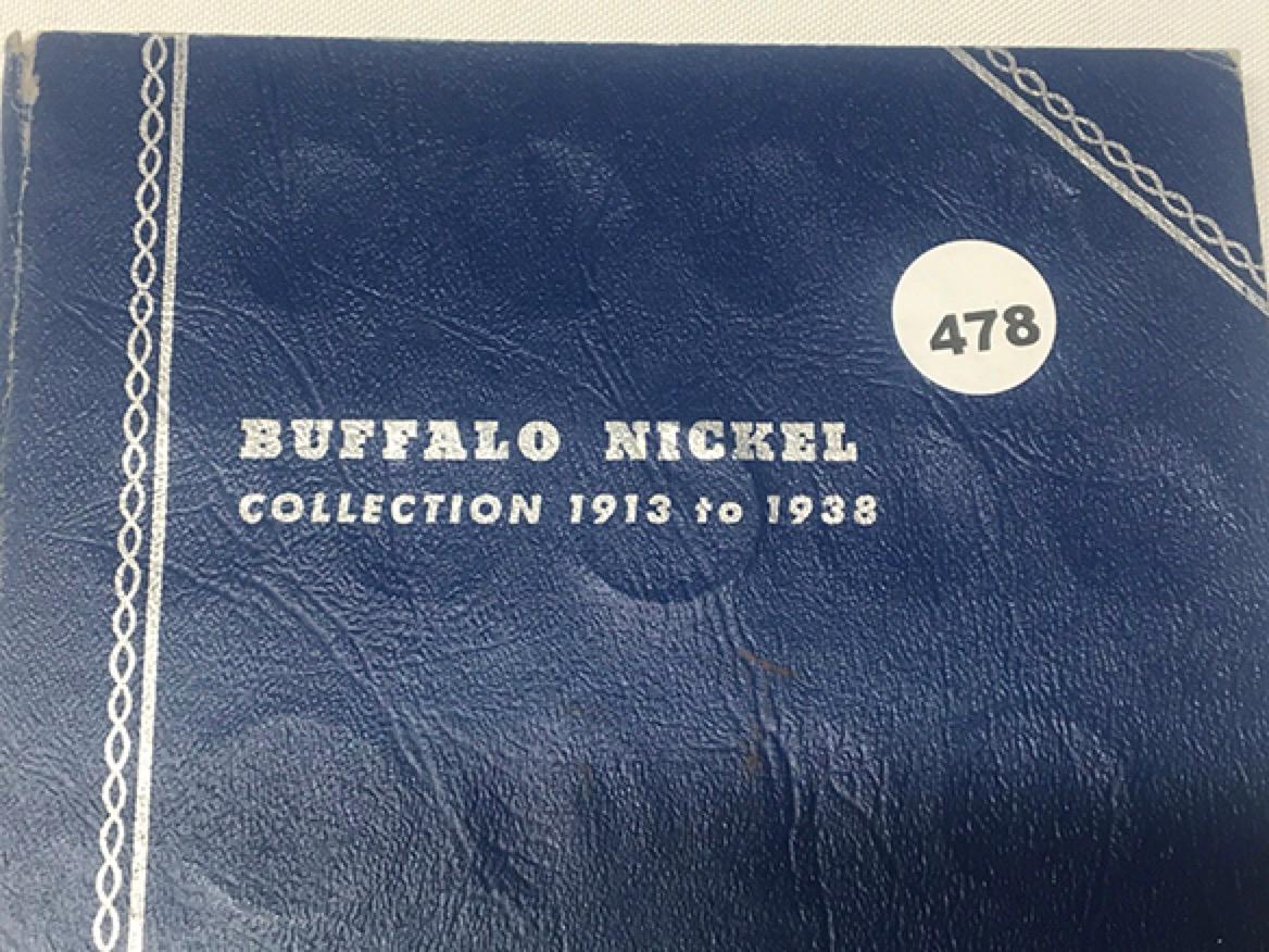 Partial Book Buffalo Nickels (43 Coins)