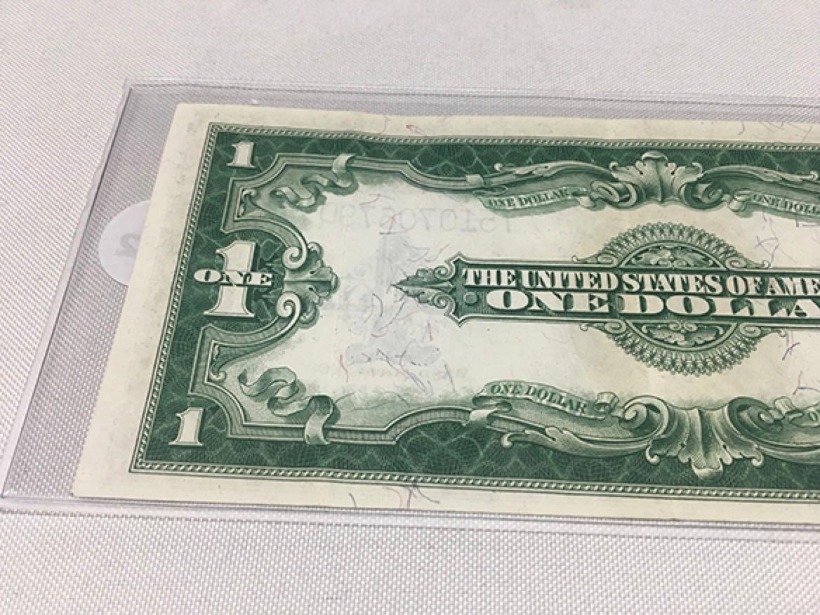 1923 Washington Silver Certificate Large Note, Light Fold Marks, Great Eye Appeal
