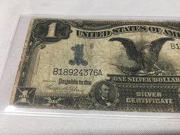 1899 Black Eagle Silver Certificate, Circulated
