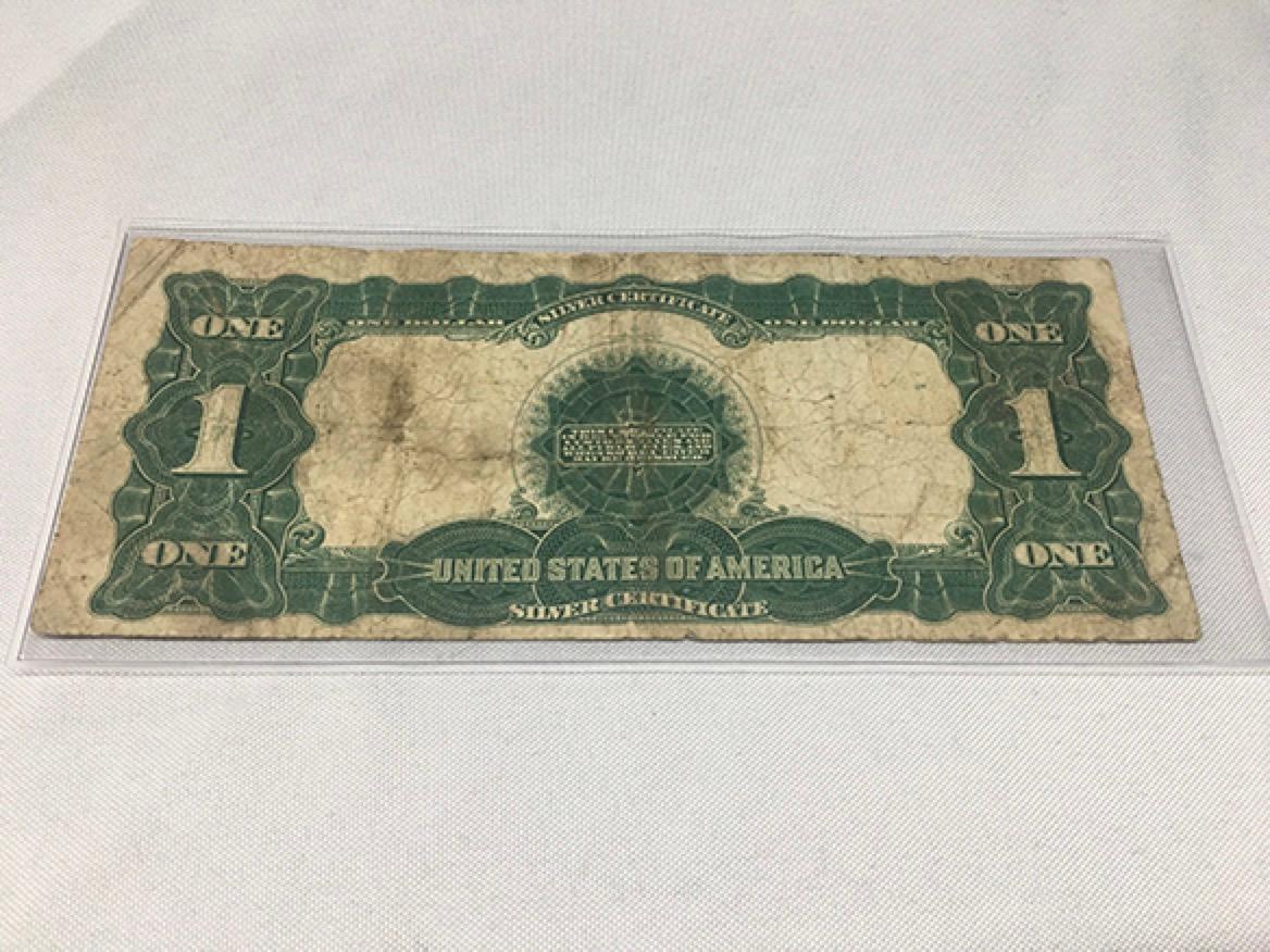 1899 Black Eagle Silver Certificate, Circulated