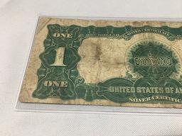 1899 Black Eagle Silver Certificate, Circulated