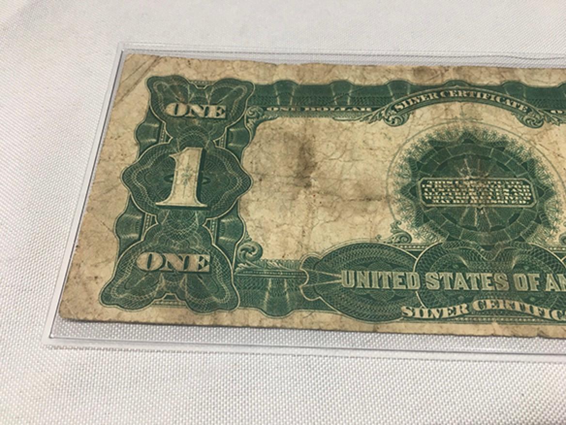 1899 Black Eagle Silver Certificate, Circulated
