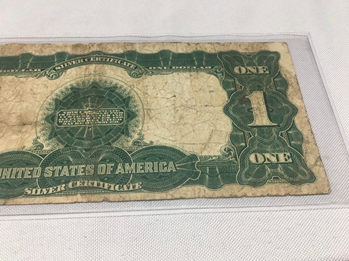 1899 Black Eagle Silver Certificate, Circulated