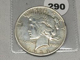1934-S Peace Dollar