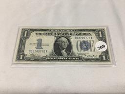 1934 $1 Silver Certificate, UNC