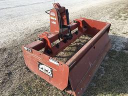 Rhino HB72 3pt. Box/rear blade with hyd. Scarifier lift