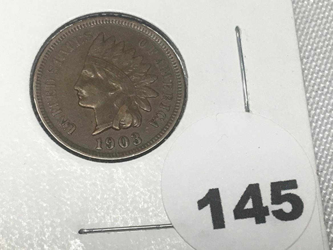 1903 Indian cent Full liberty