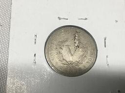1898 'V' Nickel