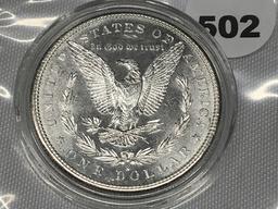 1882-S Morgan Dollar BU, Capsolated