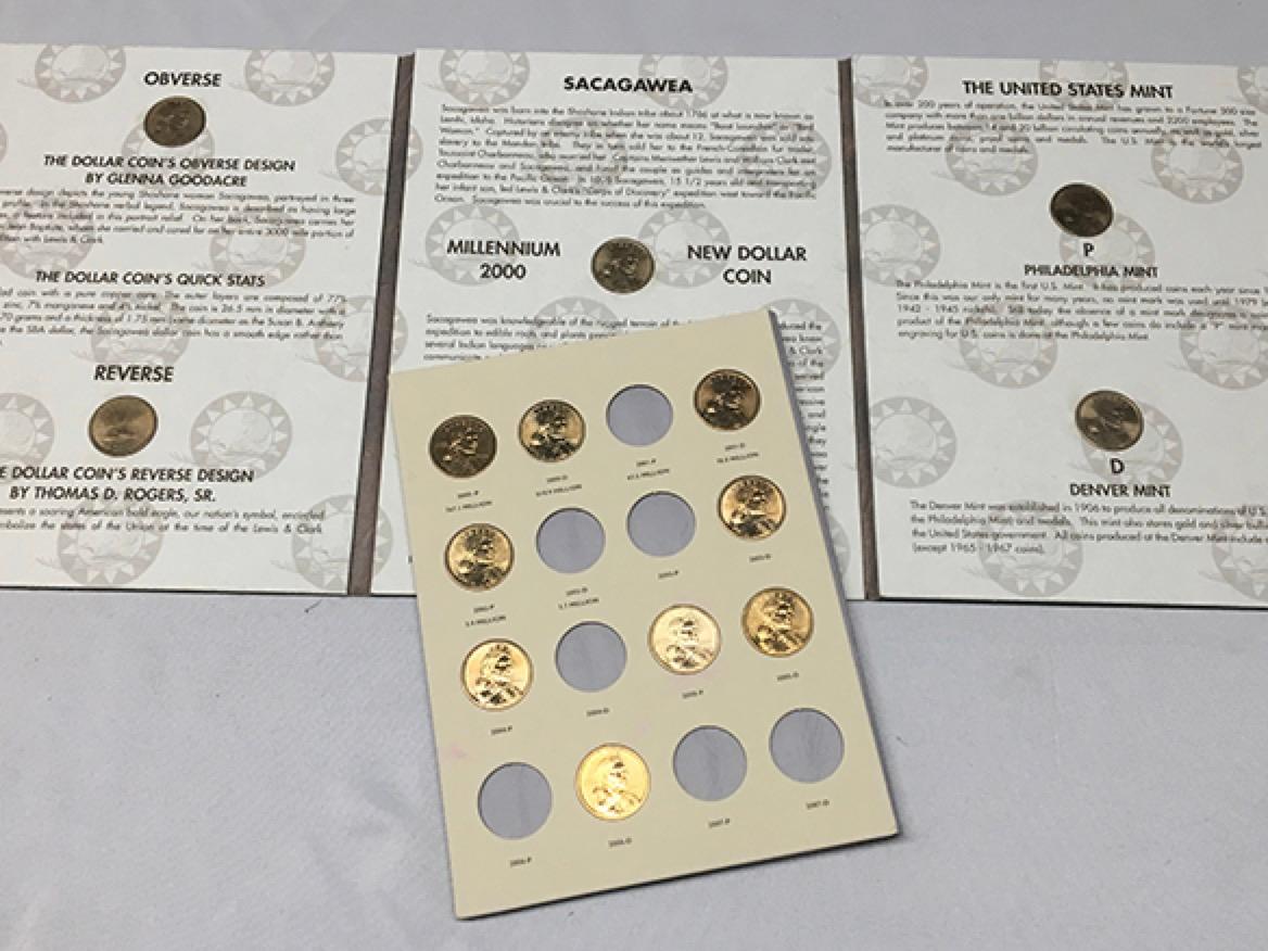 (14) Sacagawea Dollars in Books