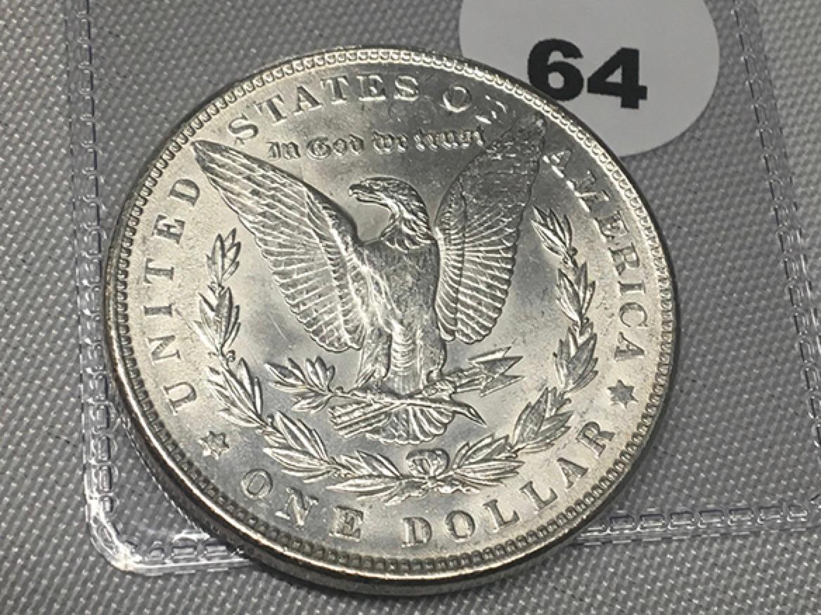1889 Morgan Dollar, AU