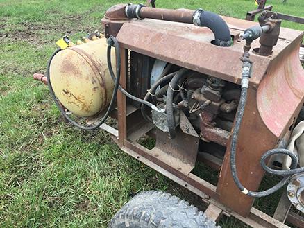 Gorman Rupp LP Gas Powered Trash Pump Trailer, Unknown Condition