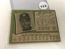 1971 Topps #264, Joe Morgan