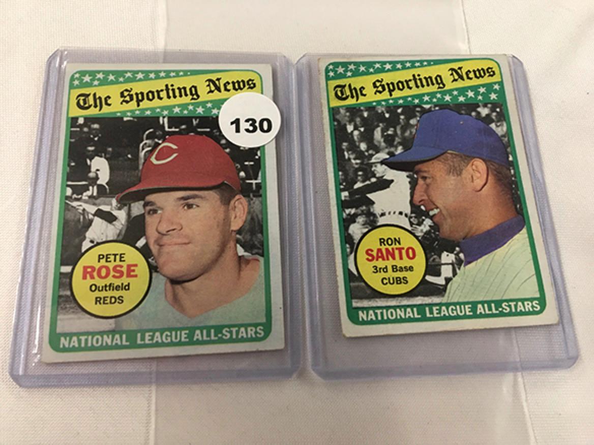 (2) 1969 Topps #420, 424