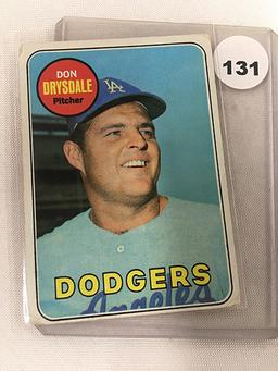 1969 Topps #400, Don Drysdale