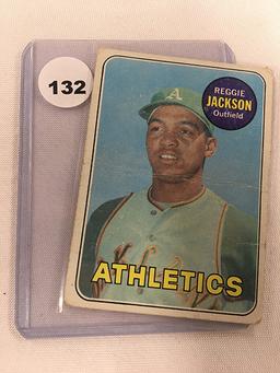 1969 Topps #260, Reggie Jackson