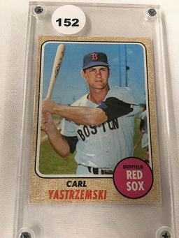 1968 Topps #250, Carl Yastrzemski