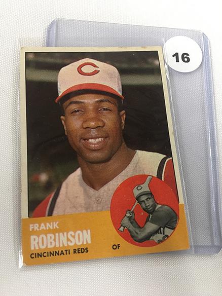 1963 Topps Frank Robinson #400