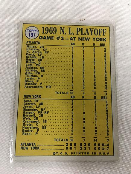 1970 Topps #197, N.L. Playoff