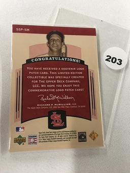 Topps TA-LB Lou Brock Certified Autographed Card