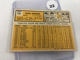 1963 Topps Don Zimmer #439