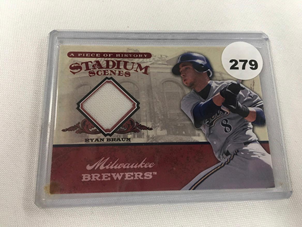 2008 Upper Deck SS30 Ryan Braun Game Used