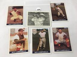 Front Row Set of 5 Roy Campanella #13577 of 25,000