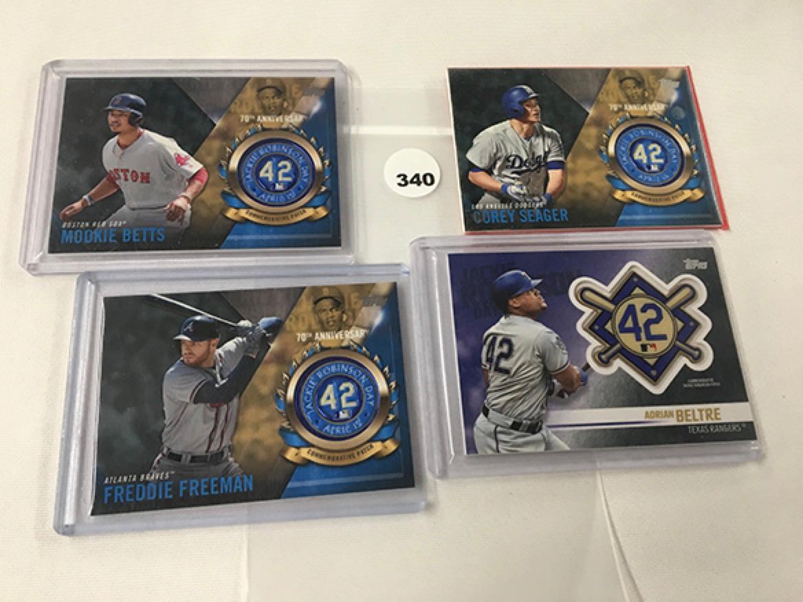 2017, 2018 Topps Baseball Patch's