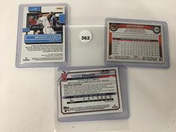 2011, 2021 Topps, 2022 Panini Baseball Cards