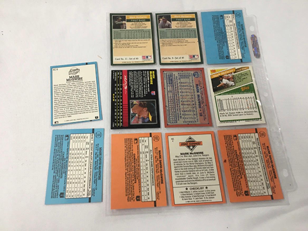 1989, 1990, 1991, 1993 Baseball Cards