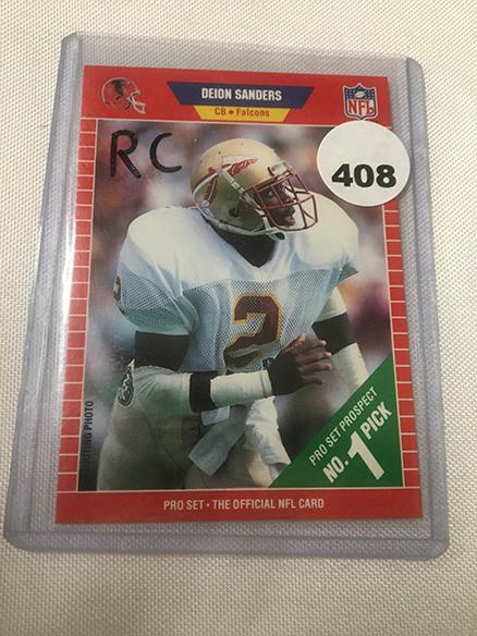 1989 Pro Set Deion Sanders #486