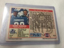 1989 Pro Set Barry Sanders #494