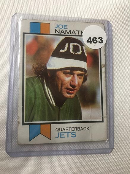 1973 Topps Joe Namath #400