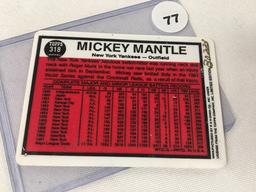 Topps #318 Mickey Mantle Limited Edition B0223