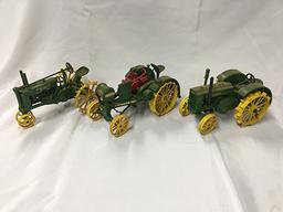 Lot of 3, Ertl 1/16 Scale, (1) John Deere GP Tractor, (1) John Deere Special G Tractor