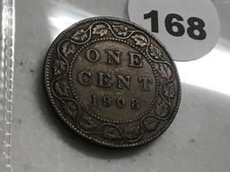 1908 Canada Large Cent
