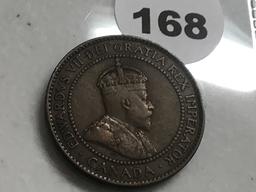 1908 Canada Large Cent