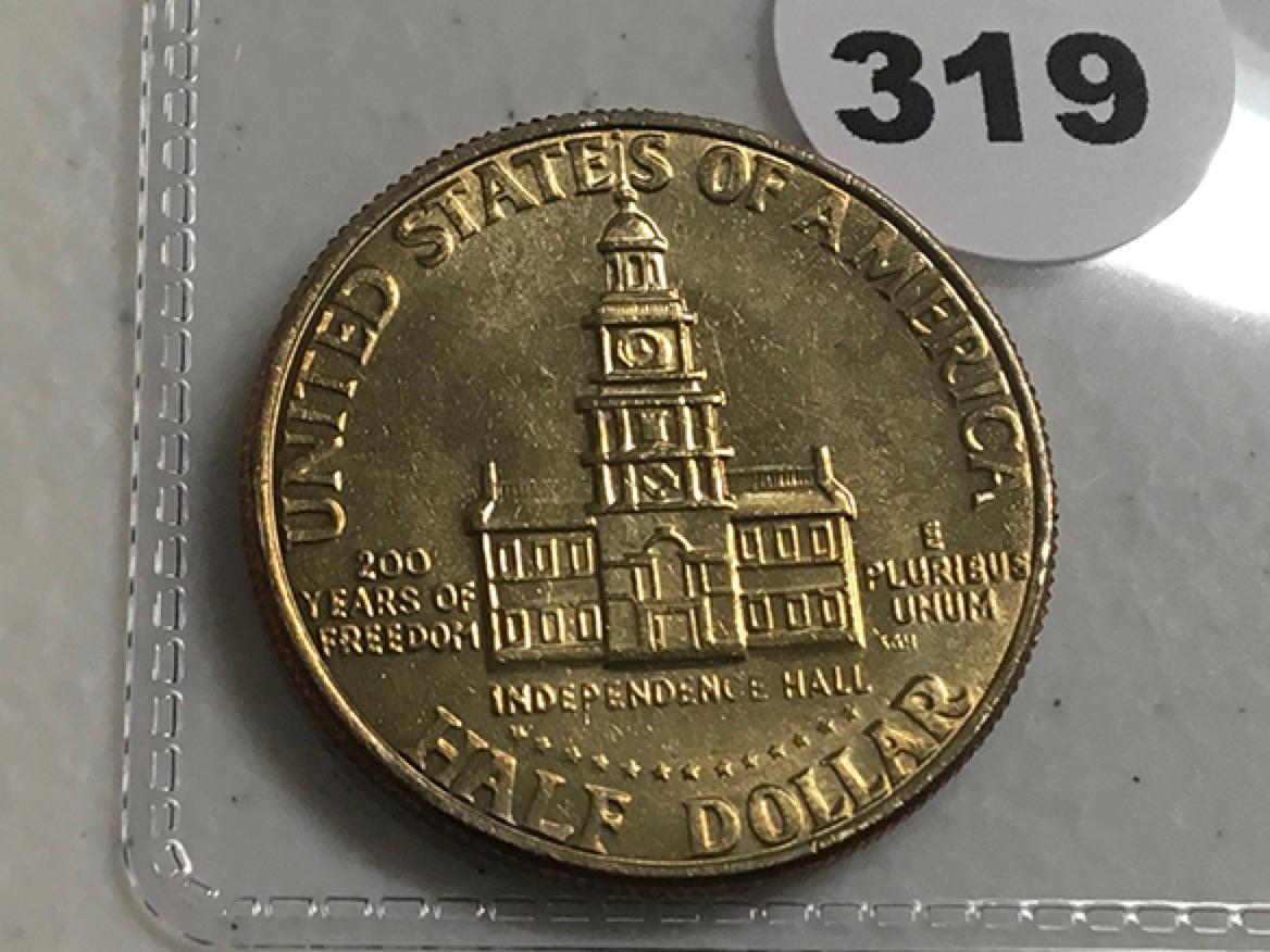 1976 Kennedy Half, UNC