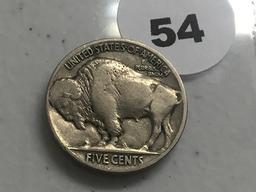 1925 Buffalo Nickel Double Profile Error F