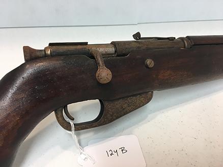 Hoban No. 45, 22 Cal, Serial #Not Found, Rusty, Stock Vintage Patina