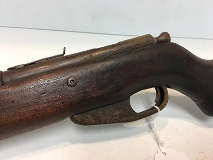 Hoban No. 45, 22 Cal, Serial #Not Found, Rusty, Stock Vintage Patina