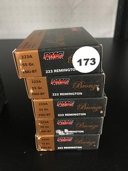 100 Rds, 55 Gr FMJ-BT, 223 Rem.