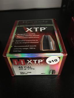 100 Qty, 45 Cal, 230 Gr Bullets