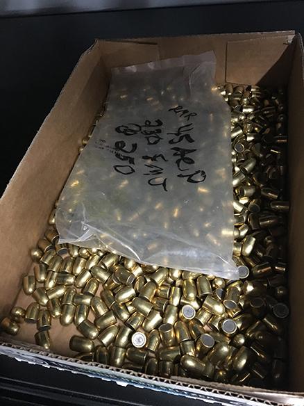 Approx. 250, 45 ACP, 230 Gr Bullets