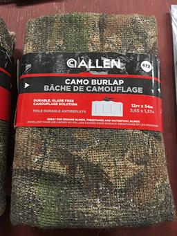 12 ft. X 54 in. Camo Burlap