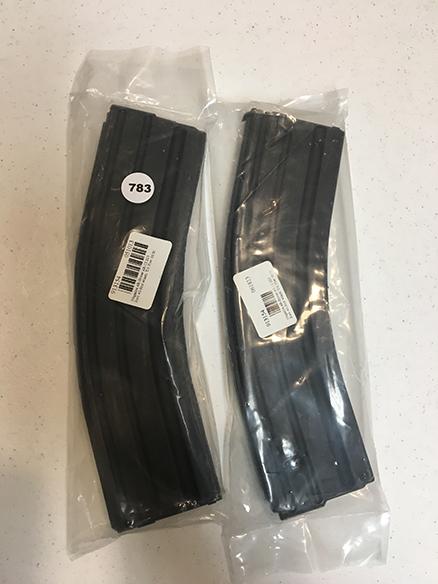 Lot of 2 AR-Stoner 223, 40 Rds