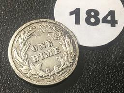 1909-O Barber Dime