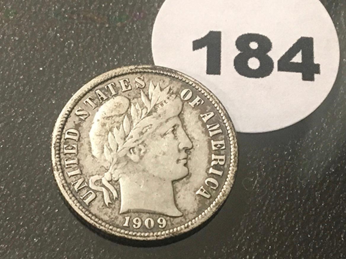 1909-O Barber Dime