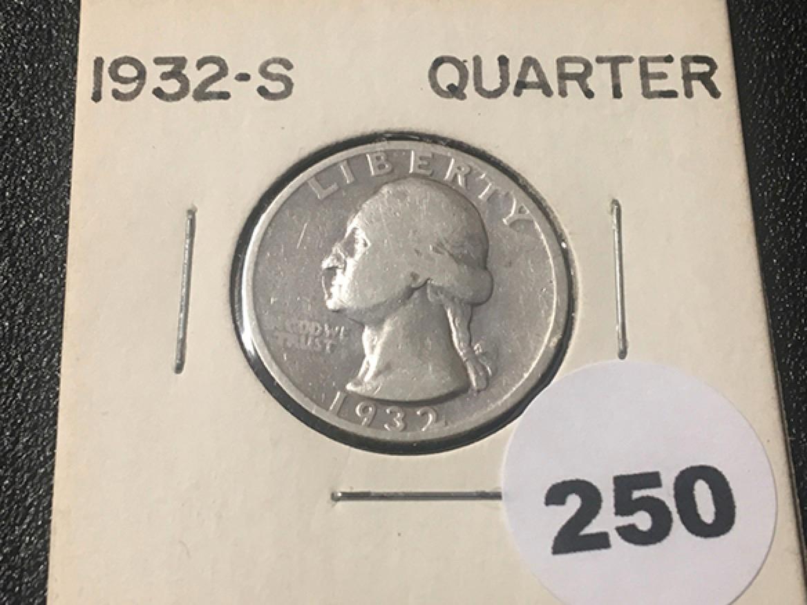1932-S Washington Quarter